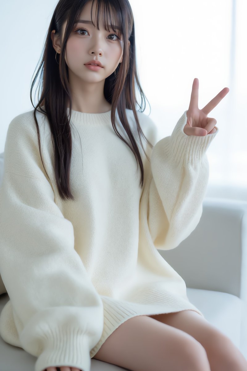 AI_JP_LAB's tweet photo. オーバーサイズの👚可愛い🩷 https://t.co/uR7l5iVMv0