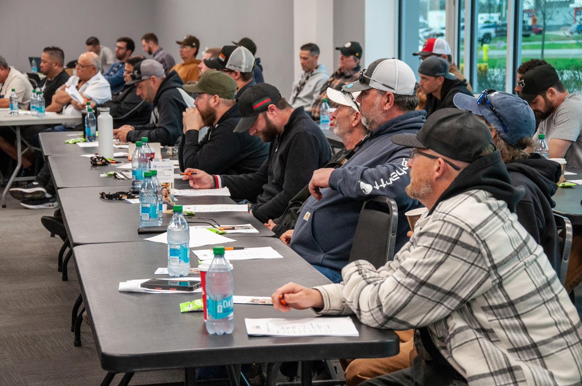 LiUNA1059's tweet photo. Our construction stewards traded their hard hats, vests, and boots for a day at the LiUNA Local 1059 Training Centre this week. https://t.co/3KjLoEuVgU