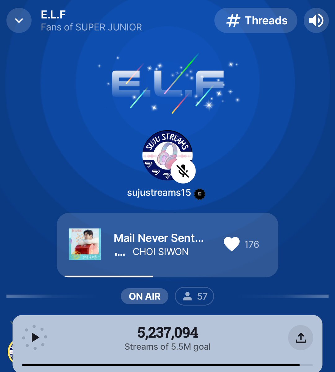 sujustreams's tweet photo. THE STREAMING NEVER ENDS 💙😮💨
We're now on air listening #ALIVE by Donghae, #LoveIsPain by Kangin, #Chaosmyth by Yesung & #Zhoumi6570 💙📻 (+your requests)
Join us now on stationhead 👇🏻
🎙️ https://t.co/Snphbu8QJi
📍 Spotify Premium is required
#슈퍼주니어 #SUPERJUNIOR https://t.co/TP6ZWGG5Je