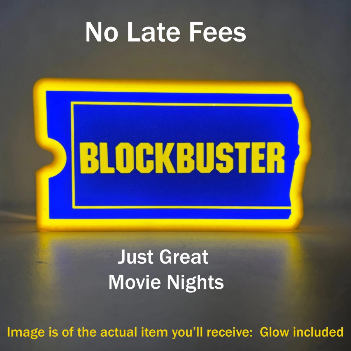 gr8prices1's tweet image. Blockbuster Video Light Up LED Sign USB Powered with Dimmable Switch  9" x 5" x 1.25" | Printed &amp;amp; Ships Free from Utah, USA 🇺🇸 ⭐
#Blockbuster #RetroDecor   #homedecor #Hometheater #gr8prices #ebay #Freeshipping #madeinUtah # #nightlight 

ebay.us/m/kMbUo7 #eBay via @eBay