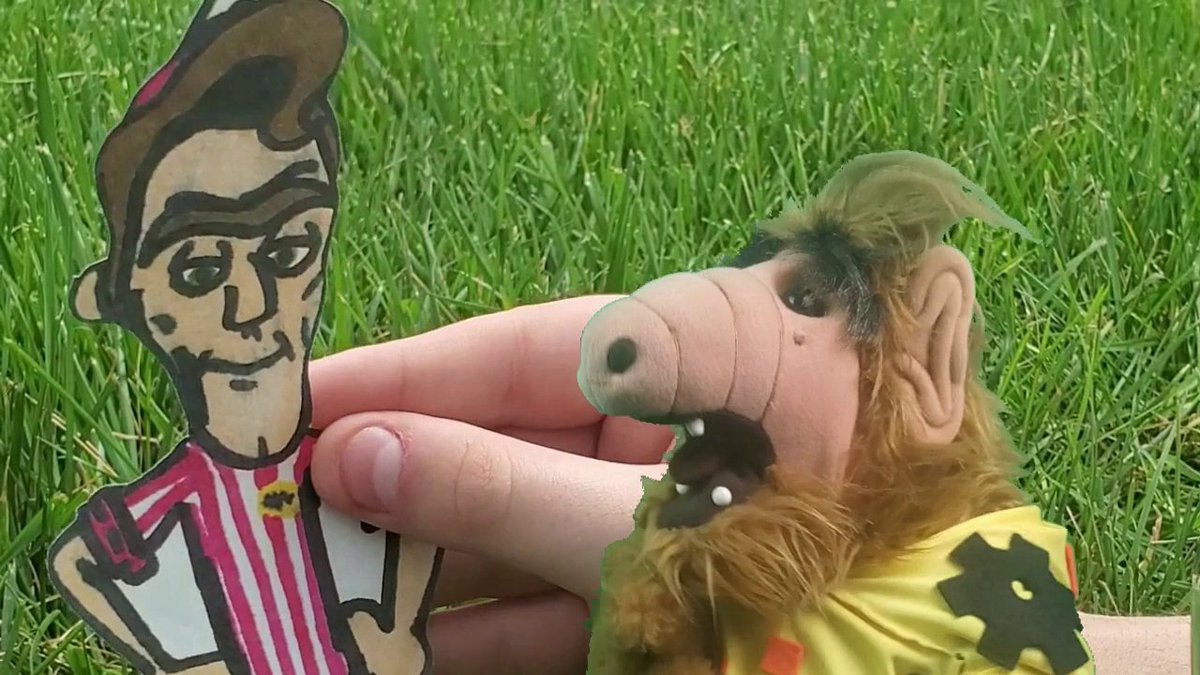 PaperToonsYT's tweet photo. Honestly, one of my favorite moments of this video (well aside from singing and the music video) was the fact i FINALLY got to use and voice ALf. Most people who know me would know that he's one of my favorite characters of all time. I loved getting to voice him, expect more Alf. https://t.co/0vU8leALvk
