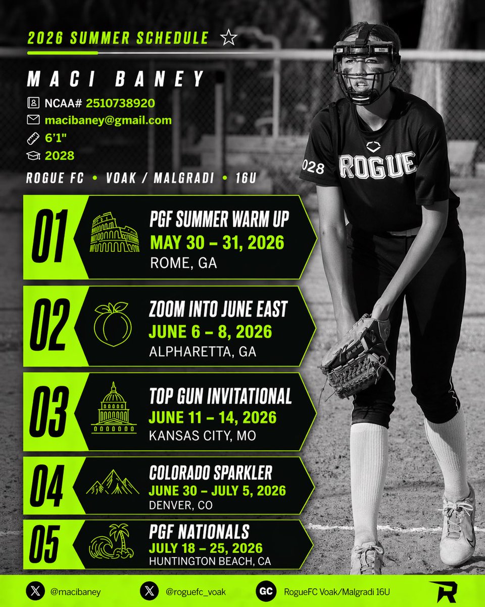 Maci Baney • 2028 • P/Utility tweet media