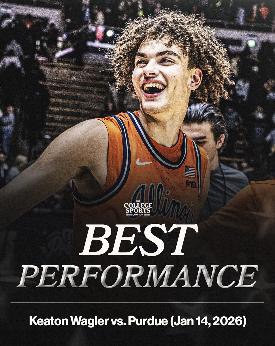 CSC’s Best Performance from the 2025-26 College Basketball Season 🏀🏆

Keaton Wagler vs Purdue 🔸🔹
➖ 46 PTS
➖ 4 AST
➖ 13/17 FG
➖ 9/11 3PT 

No one was going to slow him down 🔥