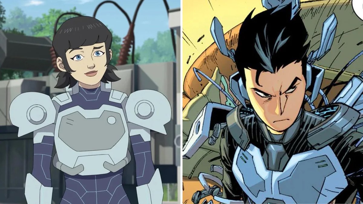 Uravity98114's tweet image. #Invincible 
So now that everyone's had a few weeks to process it.. What's the general verdict on the Tech Jacket gender-swap..? 
Good change or bad change??