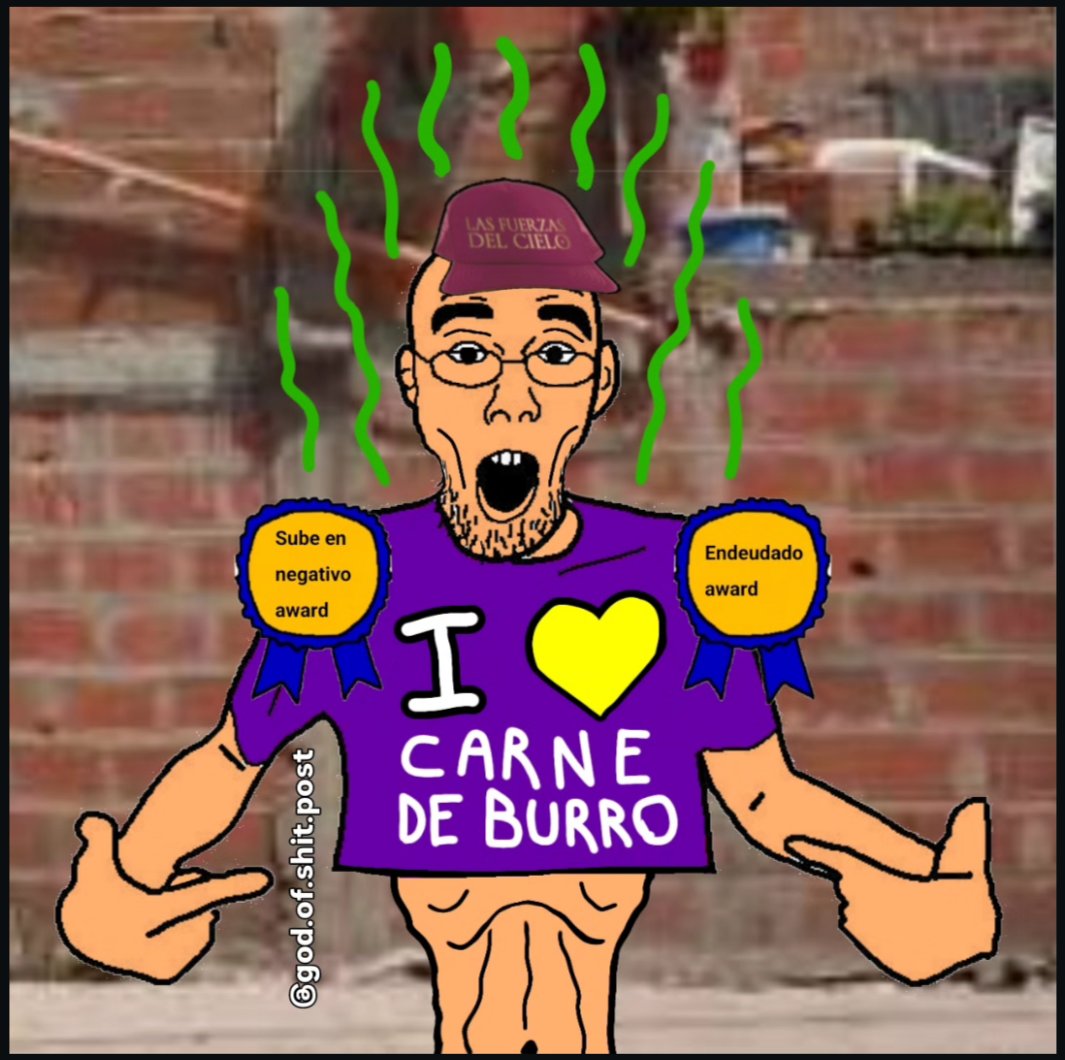 GODOFSHITPOST's tweet photo. Día 3 subiendo este wojak hasta que se haga viral #carnedeburro #milei https://t.co/XCrPO1nmWu