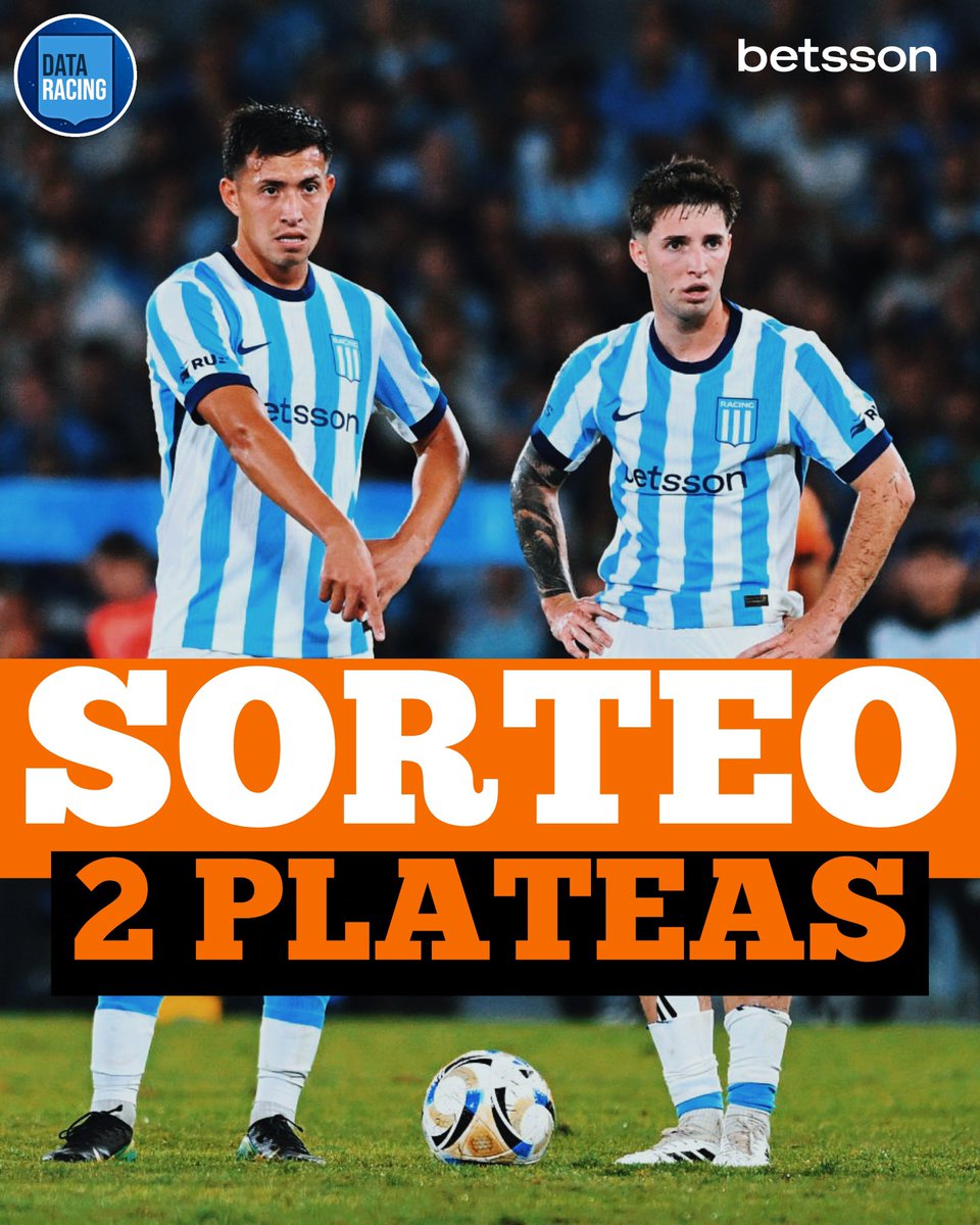 DataRacingOK's tweet photo. ¡¡TREMENDO SORTEO!! 💣💣

¿TE QUERÉS GANAR UN PAR DE PLATEAS PARA IR AL CILINDRO?🩵🤍

👉🏻 SEGUÍ a @DataRacingOK y @Betsson_ARG 

👉🏻 Dale RT y etiquetá a tus amigos

✅ ¡LISTO! EL VIERNES ANUNCIAMOS EL GANADOR.

📍 Sólo válido para PBA y mayores de 18. https://t.co/D7Up9U4hK3