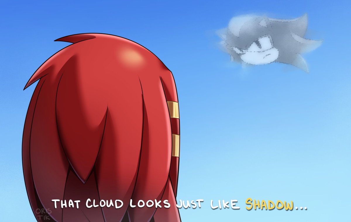 they've been lovey dovey more than sonic and amy sigh
#knuxadow #shadowthehedgehog #knucklestheechidna