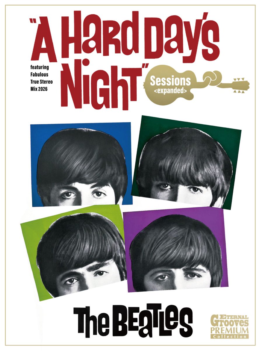 pladisc's tweet photo. A HARD DAY'S NIGHT Sessions <expanded> /  THE BEATLES

初期の名作『ア・ハード・デイズ・ナイト』セッションズ、アップグレード拡大版！
別バージョン、別ミックス、アウトテイクや関連曲を徹底網羅

https://t.co/5mKH5GfdOw

#CDプレス
#全国流通
#音楽配信
#プラチナディスク https://t.co/t53UVJpmpd