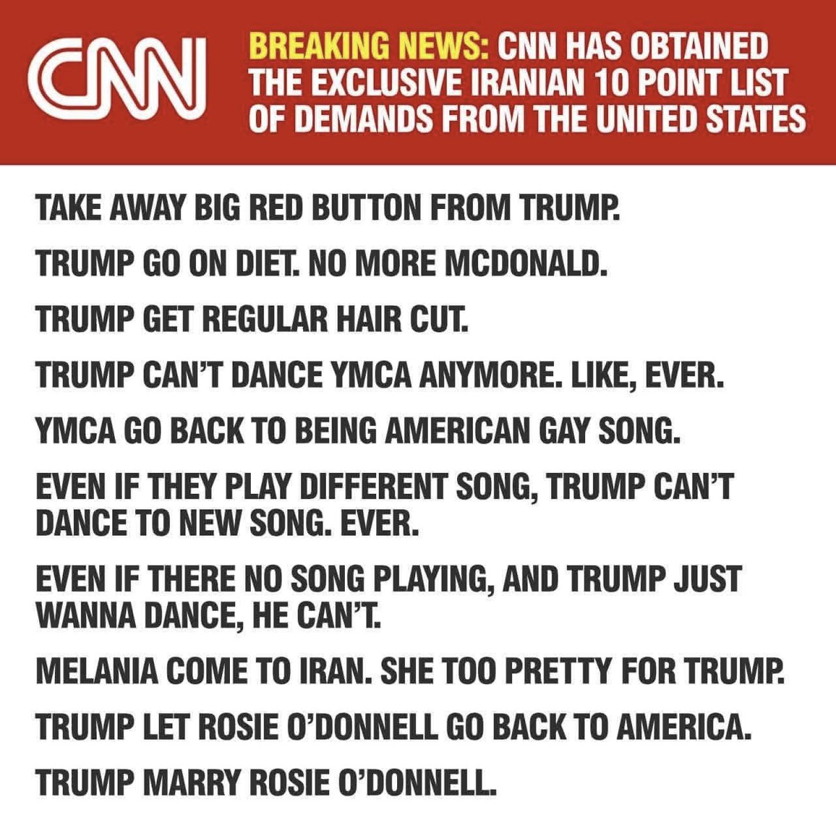 BellaMia614's tweet image. #YMCA #Trump #Beard 😉