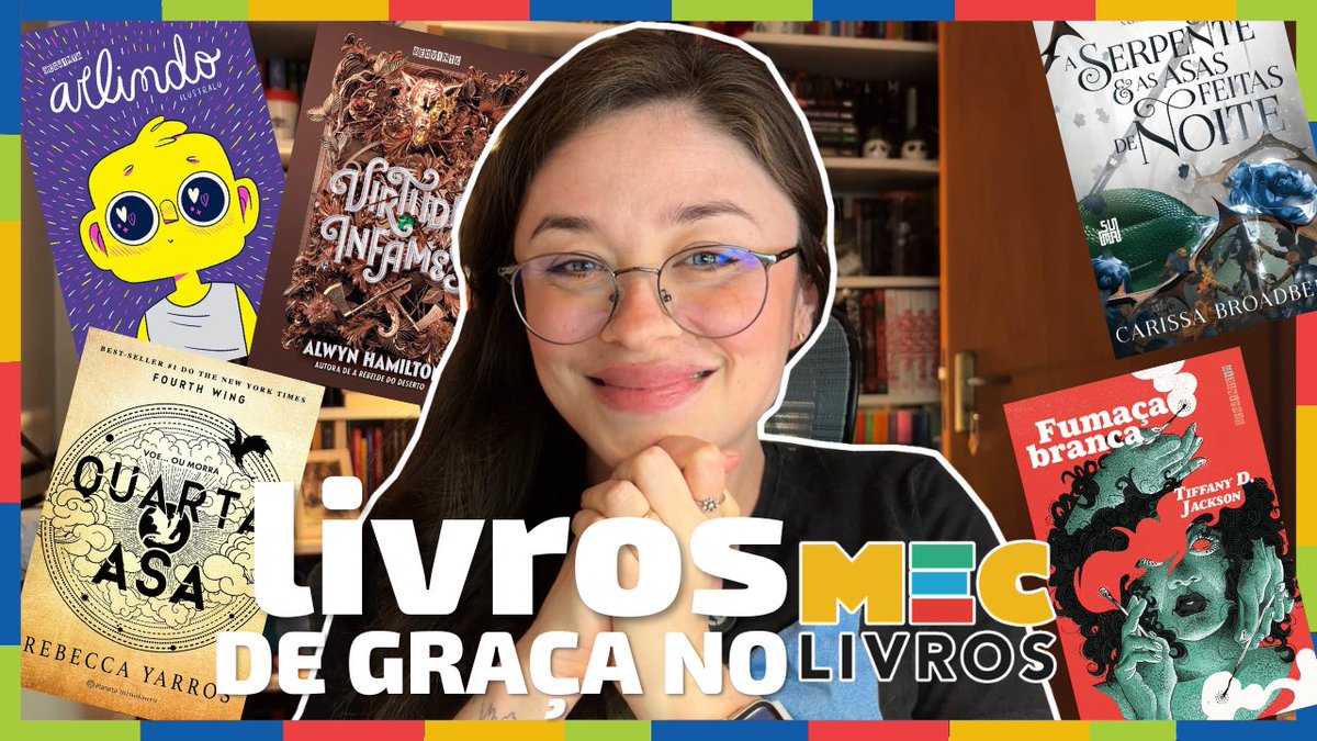 O QUE É O MEC LIVROS + LIVROS QUE ACHEI NA PLATAFORMA 📚 

youtu.be/_a22kG2_zX0?si…