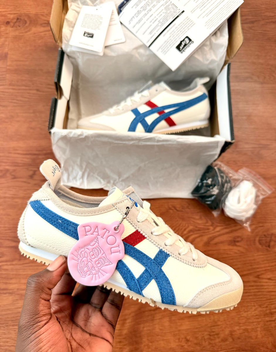 toppyshow's tweet image. Big Feet Solution-5 Sweet Colors
Onitsuka Tiger Mexico 66 Shoes
Size - 40-45 
Price: ₦60,000 
Size 46 - 47 
Price: ₦65,000 
Colors: As Displayed 
Location: Lagos 
Dm to order now &amp;amp; kindly retweet
#sneakers #kicks #shoeonlinevendor