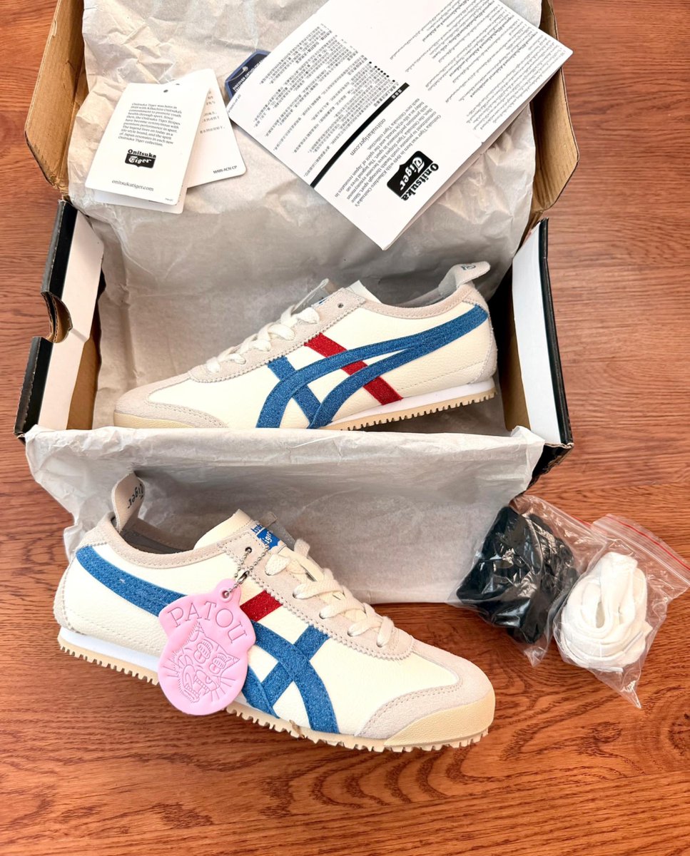 toppyshow's tweet image. Big Feet Solution-5 Sweet Colors
Onitsuka Tiger Mexico 66 Shoes
Size - 40-45 
Price: ₦60,000 
Size 46 - 47 
Price: ₦65,000 
Colors: As Displayed 
Location: Lagos 
Dm to order now &amp;amp; kindly retweet
#sneakers #kicks #shoeonlinevendor