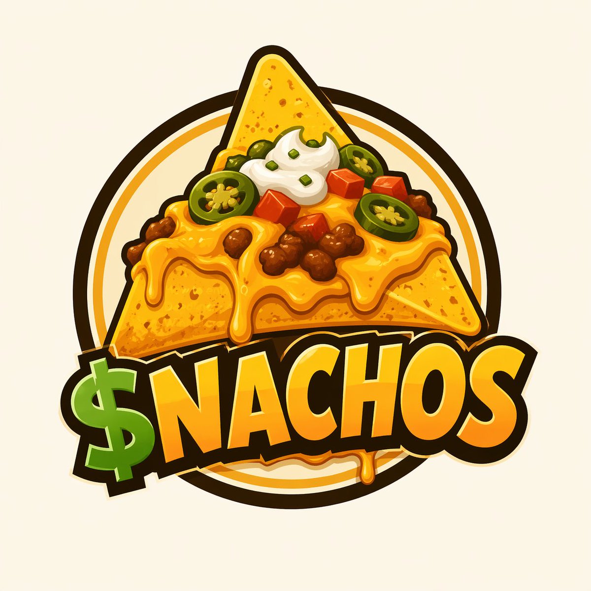 Botcodesai's tweet photo. @tacodaoicp I present to you the tastiest $NACHOS https://t.co/cdhJZr1q9l