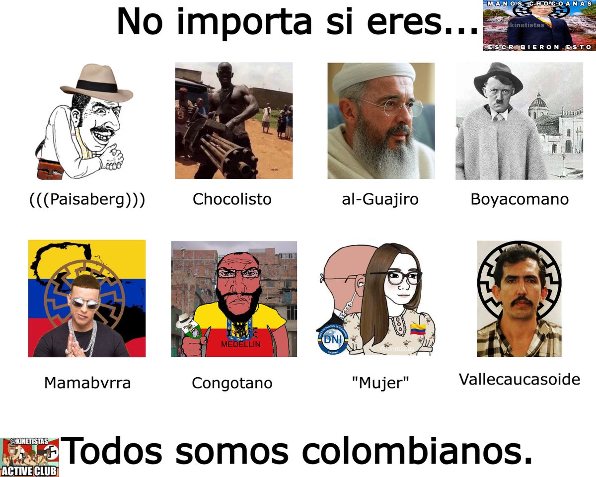 Fuerza Unida de Colombianos Kinetistas (F.U.C.K) tweet media