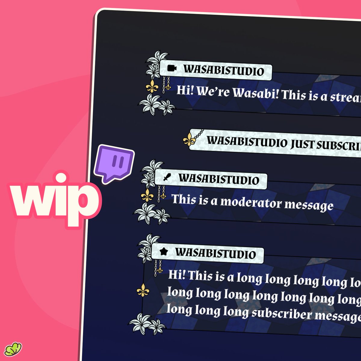 Wasabi | Stream Widgets ᝰ.ᐟ tweet media