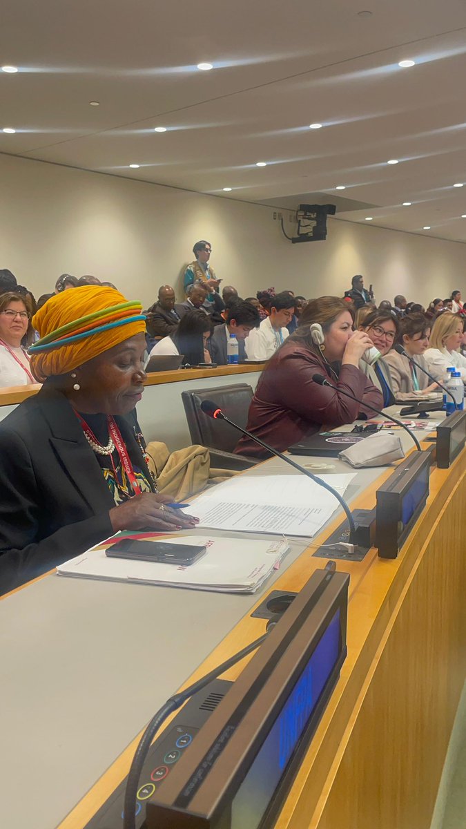 AfricanUnionUN's tweet image. "For #Indigenous Peoples, #health outcomes cannot be separated from broader structural determinants, including access to land, environmental conditions, #socioeconomic inclusion, and #cultural integrity. In recognizing this, the Commission through the Working Group on Indigenous
