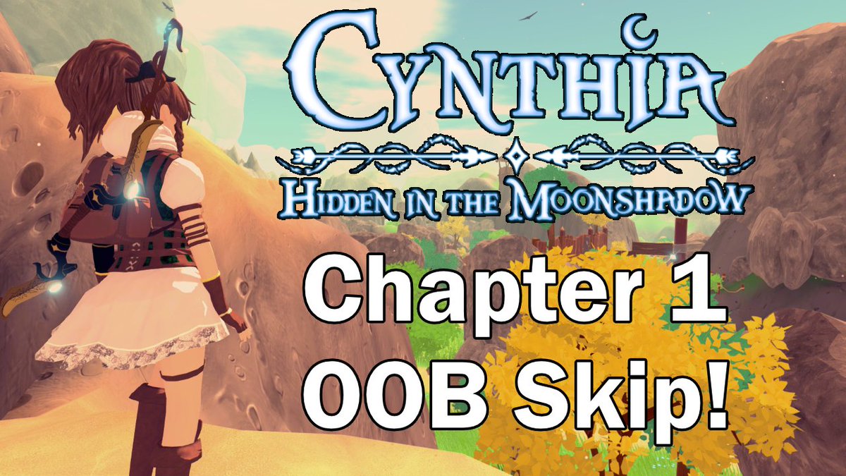 PB_Speedruns's tweet image. #speedrun #glitch #skip #indiegame I discovered an Out Of Bounds skip for the 1st chapter in an indie game called Cynthia: Hidden in the Moonshadow youtube.com/watch?v=YkBHyk…