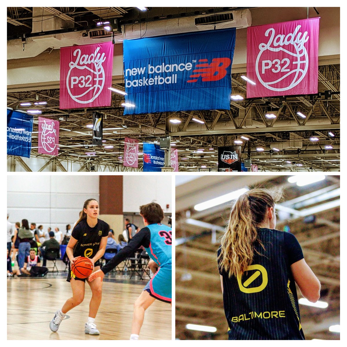 maggie_mac2028's tweet photo. New Balance Lady P32 Session 1.  Thank you @lp32_league for a great event!

@POWERMOVEGBB Just getting started‼️
@695HOOPS 
@Tazman117 

#LP32 #LadyP32 https://t.co/tPkP5qqwCk