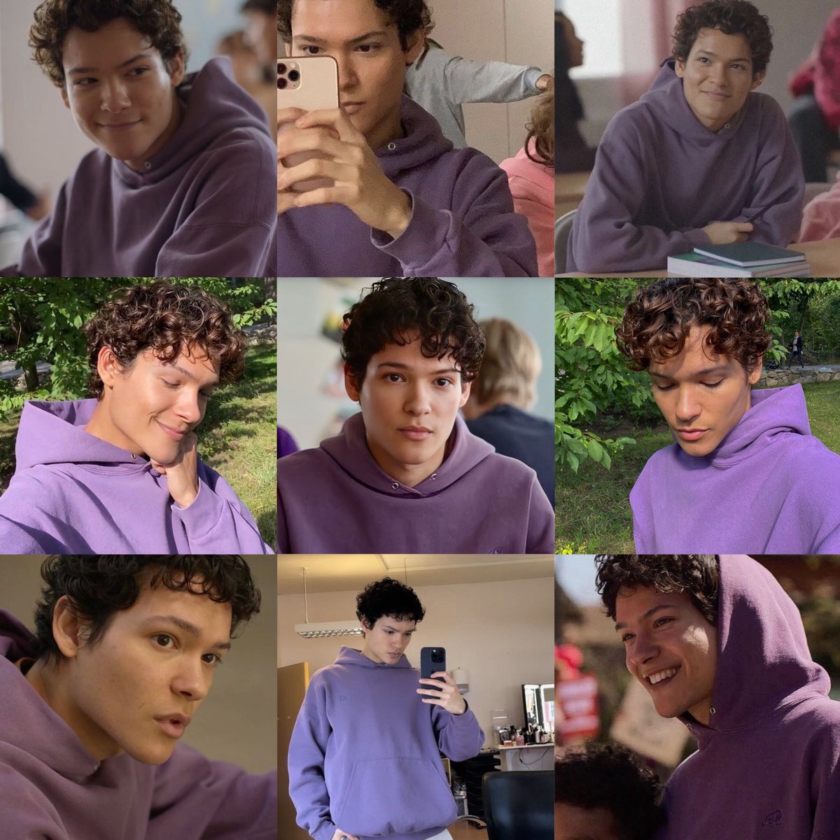 randomsonali's tweet photo. purple is simon’s color https://t.co/6mexbFWn3R