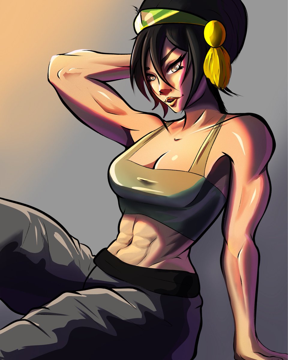 Balladsetal's tweet photo. Shoutout to the greatest earthbender in the world 🙏🏽🙏🏽

#fanart #toph #avatar #digitalart https://t.co/ue6abze7g1