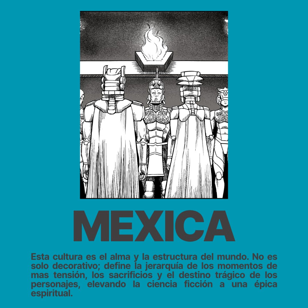mictlansaga's tweet photo. Tres mundos distintos, una sola visión. 📷📷
Para construir el universo de Mictlān, fusioné tres pilares fundamentales
#Mictlan #Alien #Crawl #MitologíaMexica #CienciaFiccion #Escritores #Terror https://t.co/iOoK4NwhsA