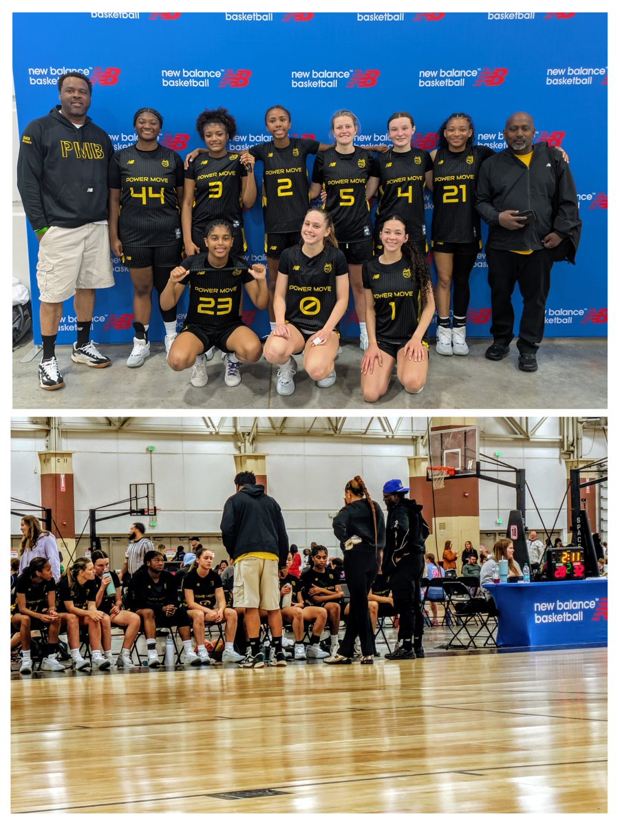 maggie_mac2028's tweet photo. New Balance Lady P32 Session 1.  Thank you @lp32_league for a great event!

@POWERMOVEGBB Just getting started‼️
@695HOOPS 
@Tazman117 

#LP32 #LadyP32 https://t.co/tPkP5qqwCk