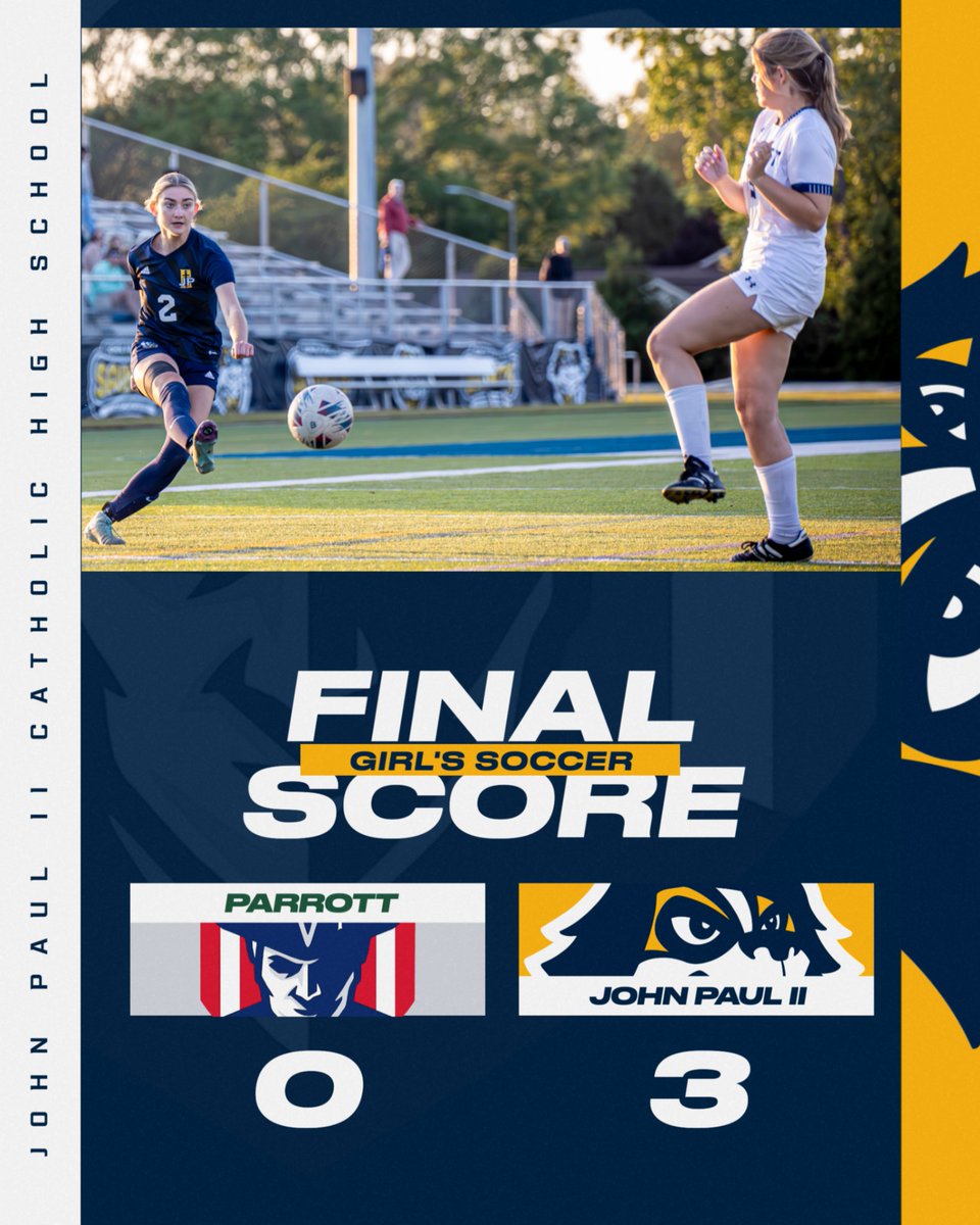JP2SPORTS's tweet photo. 32 seconds into the game EC Smith assisted on a Hailey Tew goal en route to a 3-0 win over Parrott. The Smith sisters (Elin &amp; EC) scored goals 2 &amp; 3, assisted by Tew &amp; Ava Walsh. Goalie Hannah Shoemaker gets her 10th shutout of the season! https://t.co/oaJLjsNcva