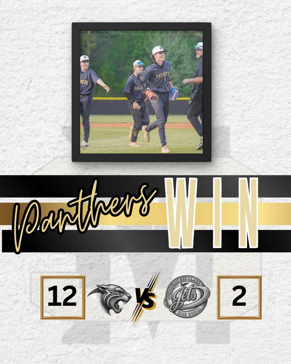 stonehsbaseball's tweet photo. Panthers explode for 7 in the 4th and roll past Cumberland County 12-2 💥

Talyn Hurd dominates (6 IP, 7 K, 0 ER), Cade Wilson racks up 3 hits, and the Panthers swipe 6 bases in a complete team win. 🐾🔥 https://t.co/yuibi54zNN