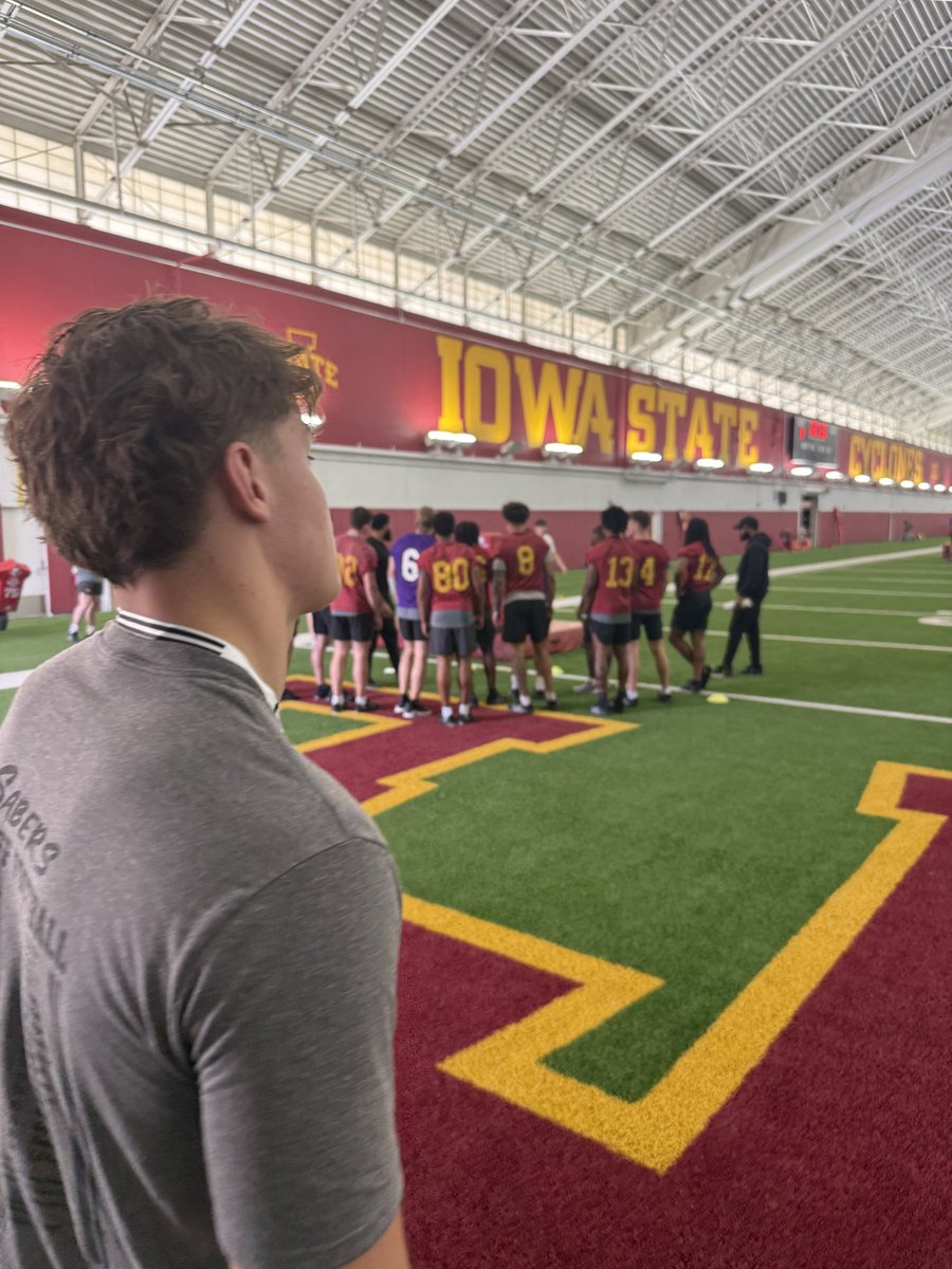 Ryan_Paulsen14's tweet image. After a great spring practice and a great conversation with @ISURogers3, I’m blessed to receive my tenth Division 1 offer from @CycloneFB. Grateful for the opportunity. #GoCyclones #AGTG 
@CoachBibbs52 @RickyCiccone 
@TheStrengthU @CDSabersTF