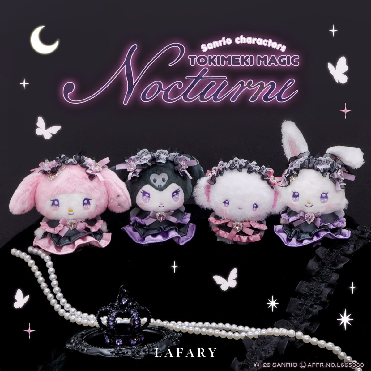 🚨5/1(金)発売⚠️／ 𓊆⋮ ときめき戦士 -Nocturne- ぬいぐるみ