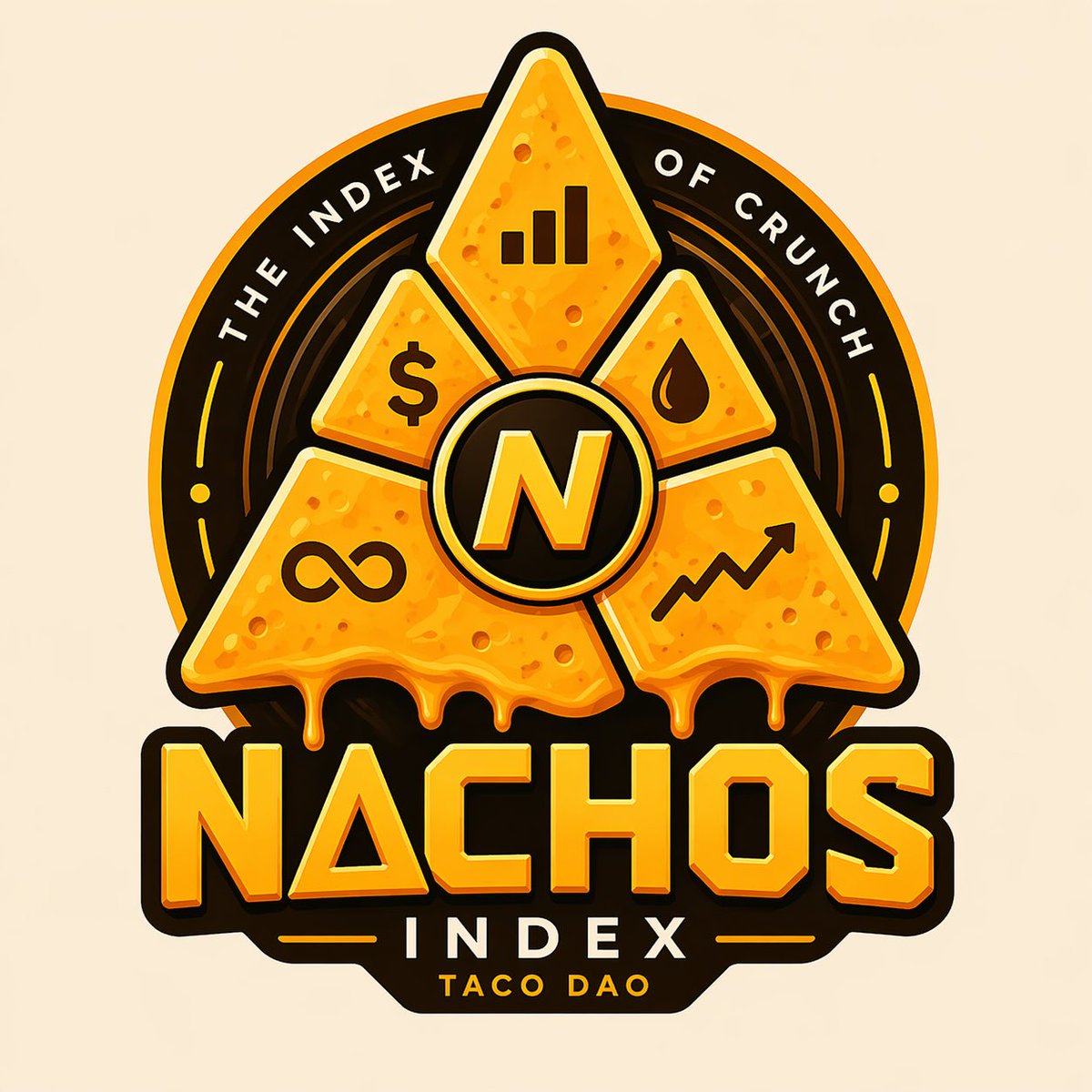 tnt_exploder's tweet photo. @tacodaoicp Nachos Index logo perfect for an Index Nacho extra cheesy with a side of data. https://t.co/1jBXZVBkC3