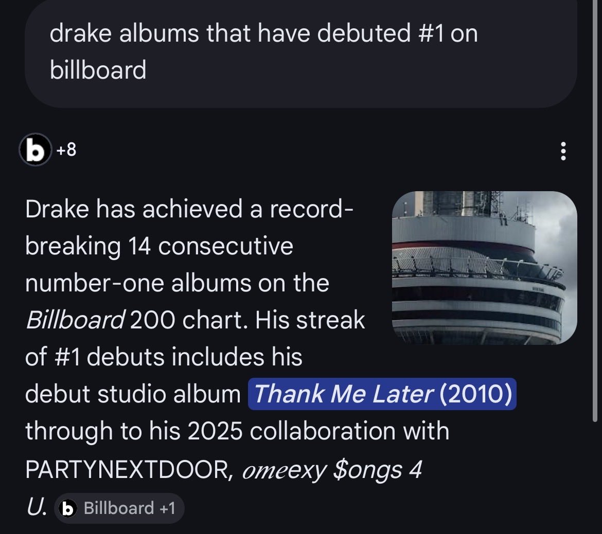 sco10lo's tweet photo. @ttguy6969 @talkofthecharts @Drake https://t.co/7eyT6bSzPb