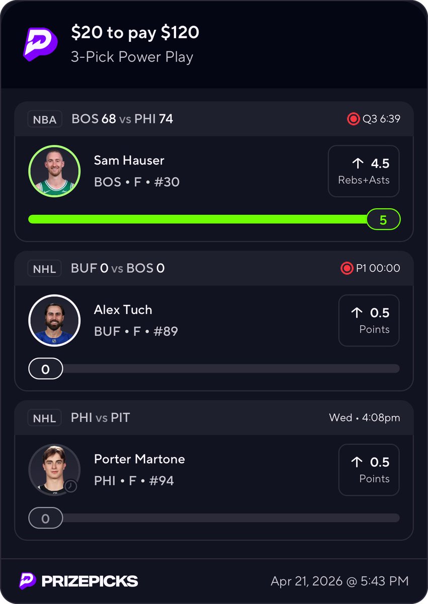 Parm DFS tweet media