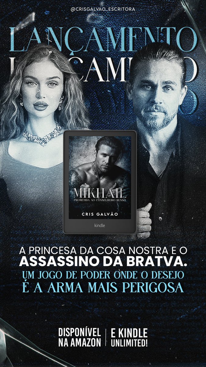 SonhosEntre's tweet image. 🖤 ELE VEIO PARA DOMINAR.
💀 ELA VEIO PARA QUEBRÁ-LO.
🔥 E no meio disso nasce algo ainda mais perigoso.
📚 Disponível na Amazon e no Kindle Unlimited.

a.co/d/09gMTL2l

#booking #book #ebook #kindle #amazon #livros