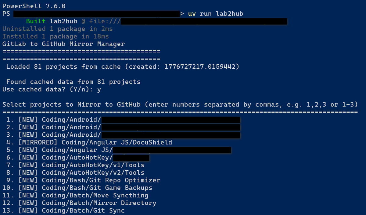 user4302's tweet image. GitHub is 'Social Media' for devs, but GitLab is my workspace. 🛠️

Problem: GitLab repos have 0 SEO. To fix discovery without pushing 40+ repos 1-by-1, I built Lab2Hub.

🛠️ GitLab: gitlab.com/user4302_Proje…
🔄 GitHub: github.com/user4302/Lab2H…
#buildinpublic #python #devops