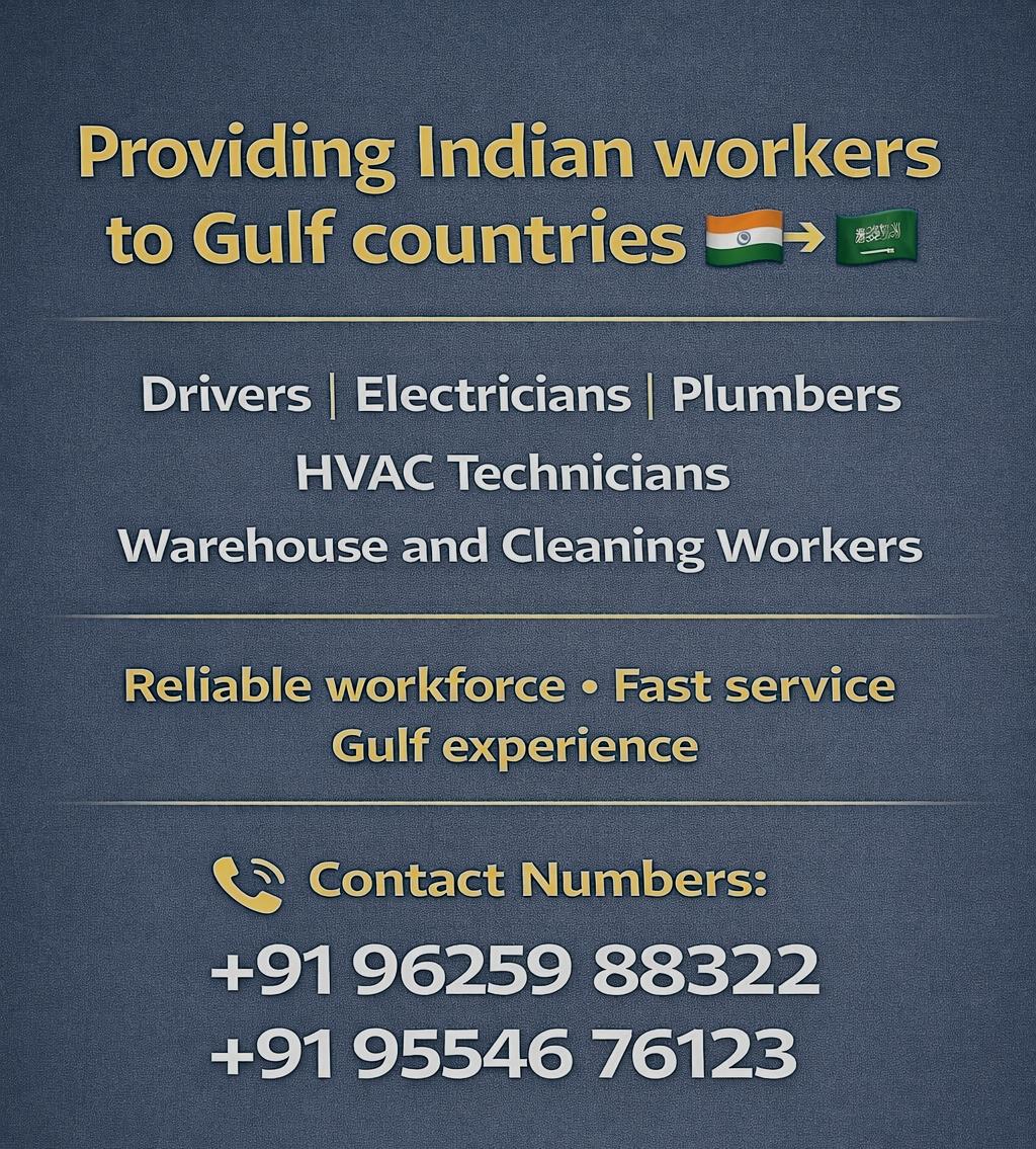faizanahmadkha_'s tweet image. Right talent for the right place in Saudi Arabia, UAE, Qatar, Kuwait, Oman, Bahrain.
wa.me/+919554676123
#RightTalent #SmartHiring #RecruitmentExperts #GulfJobs #HR
#الموهبة #توظيف #وظائف #فرص_وظيفية #اختيار_صحيح #السعودية #الإمارات #قطر #الكويت #عمان #البحرين_خط_أحمر
