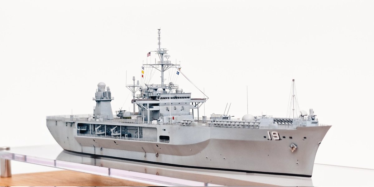 USS Blue Ridge LCC-19，1/700