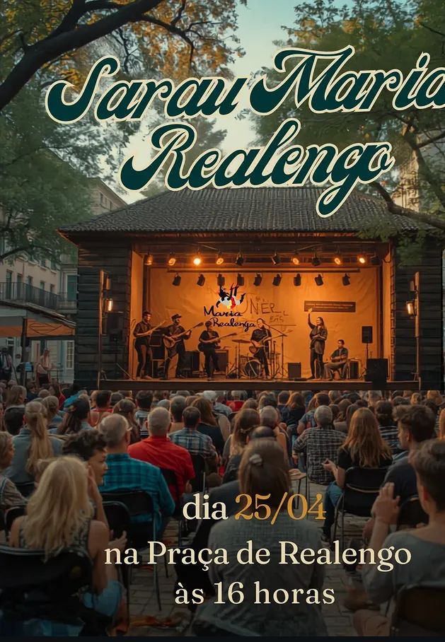Pro_Realengo's tweet photo. SARAU MARIA REALENGA 2026.
Diversas atividades culturais 

Sábado dia 25 a partir das 16h
LOCAL: Praça Padre Miguel - Av. Stª.Cruz 1.225 - Realengo 

https://t.co/Hwr9ZynZGt https://t.co/CYJJSjLnyV