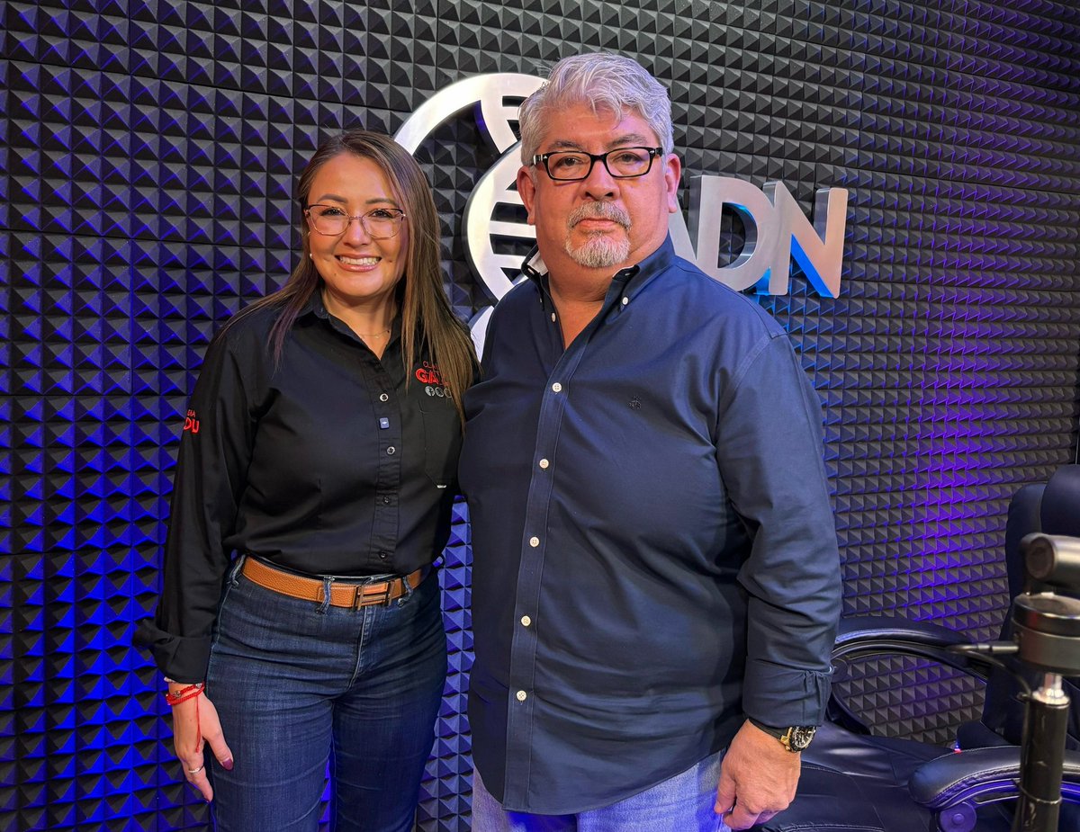 claudia_gayou's tweet photo. Agradecida con mi amigo Rafa Pinzón, por este espacio en @ADNQro para compartir los avances en nuestro trabajo legislativo.
Siempre es un gusto coincidir y compartir buenas noticias con las y los queretanos!
#TransformandoQueretaro #diputados #cuartatransformacion https://t.co/un1uwKKYuF
