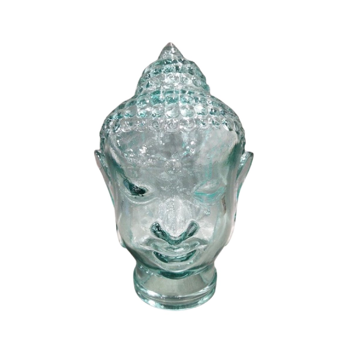 JunkYardBlonde's tweet image. Green Glass Buddah Head Bust Hat Stand by Vidrios San Miguel, 11" Tall tuppu.net/83cf27c2 #Etsy #JunkYardBlonde #PopArt