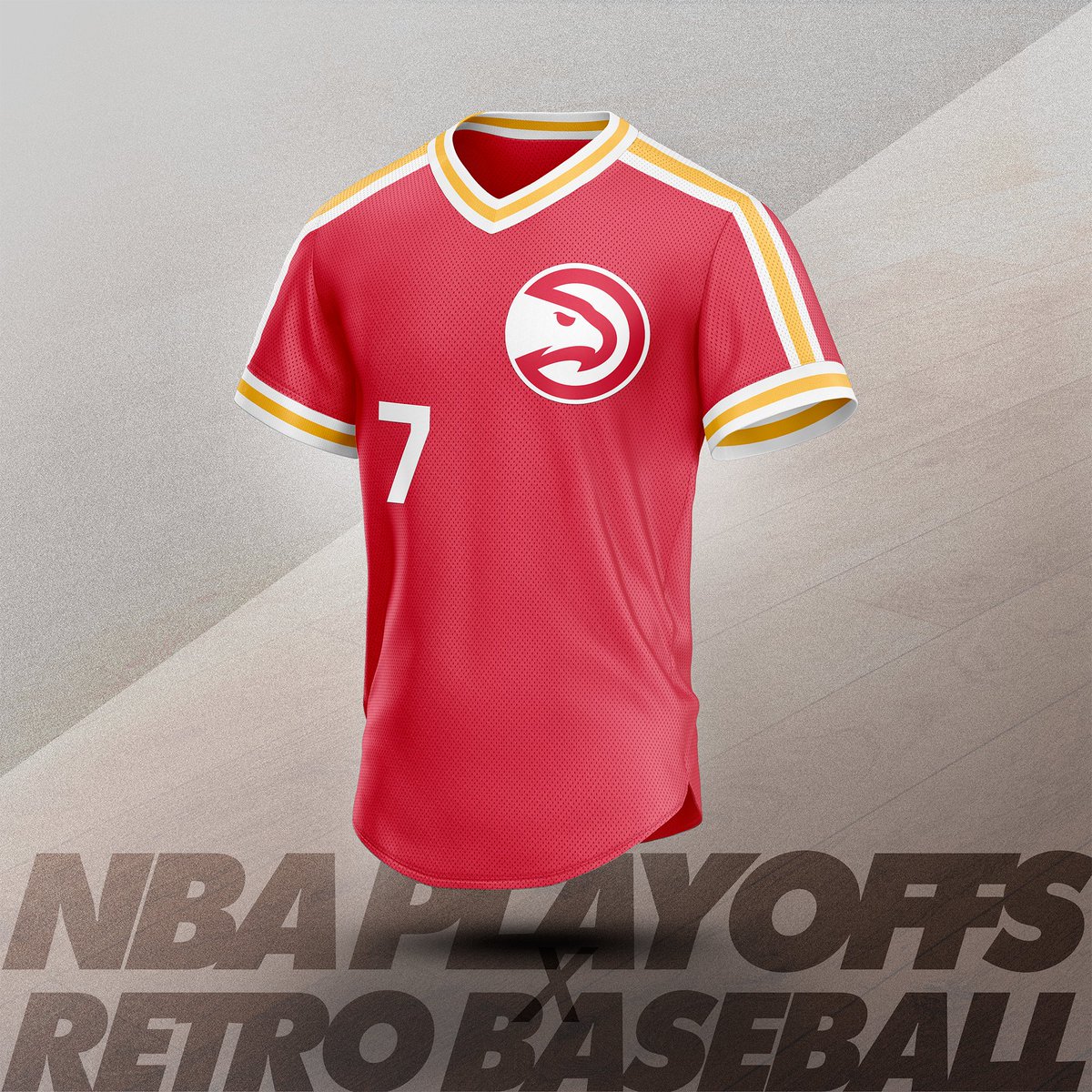 kkern_design's tweet photo. Design concept series: NBA Eastern Conference Round 1 playoff matchups reimagined as retro baseball pullovers. https://t.co/0mj5PfPxJr