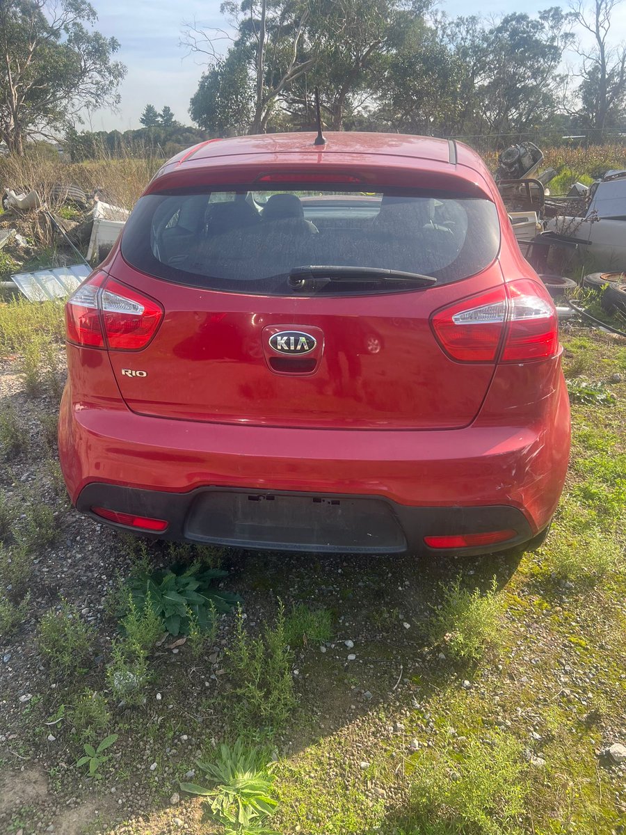 parts49765's tweet image. Now Wrecking: 2014 Kia Rio — Petrol Automatic, 61,475 km, VIN KNADN312ME6453669. Red hatchback — parts available now. Details: wix.to/l6UiGtv #KiaRio #NowWrecking #CarParts #AutoSalvage