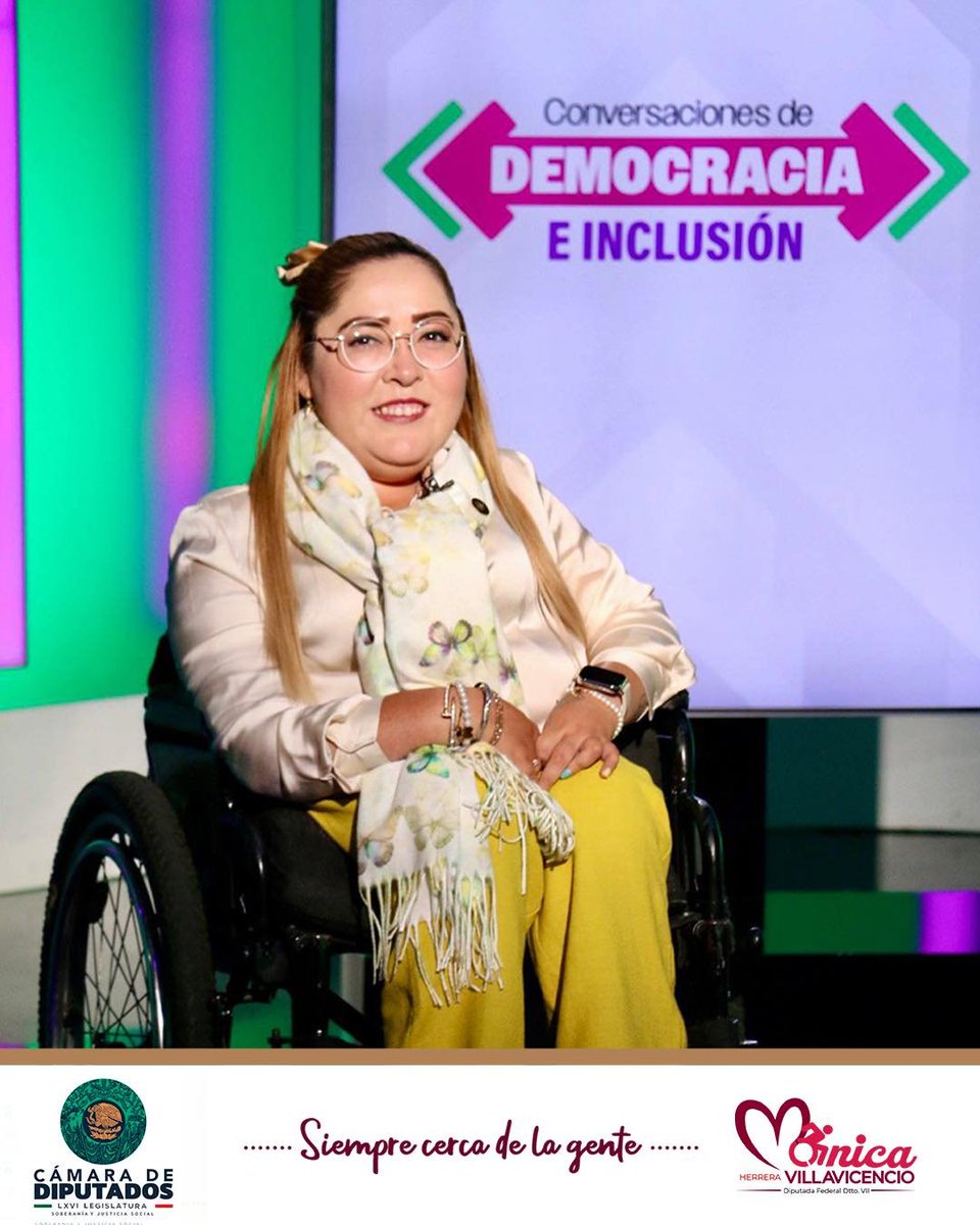 MONICA_HEVILLA's tweet image. #🇲🇽♿️

La X (anteriormente #Twitter) ya activo mi perfil, por lo cual, seguiré compartiendo mi trabajo legislativo-ciudadano.

Gracias a todas, todes y todos por su comprensión.

La inclusión no es concesión, es un derecho. ⭐️

🇲🇽#MónicaHerreraVillavicencio
#DiputadaFederal