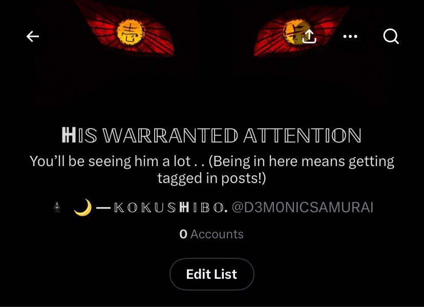 【𝐎｡𝐎｡𝐂】

Putting this here because TL is easier than DMs 👀

⟳ + ♡ = Added to the list!