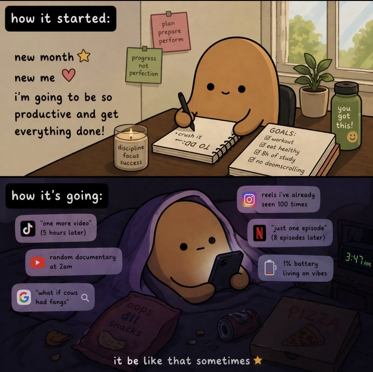 BroBeansOnTop's tweet image. One day or day one #dayone