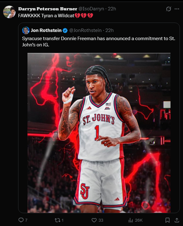 Mark Pope's Burner tweet media