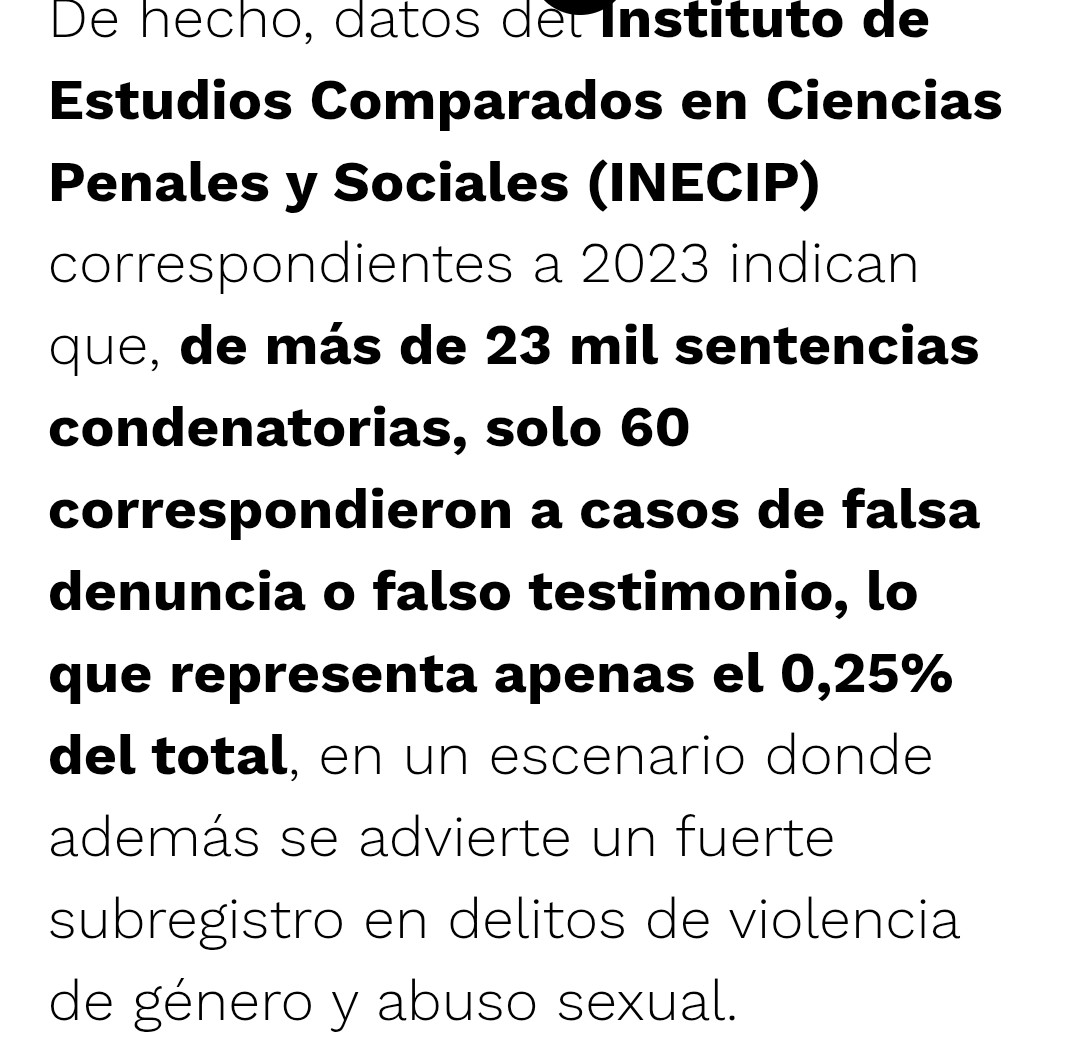 <a href="/lucianapeker/">Luciana Peker</a> Senadora: 'quién no tiene en su círculo a alguien falsamente denunciado?
Realidad: