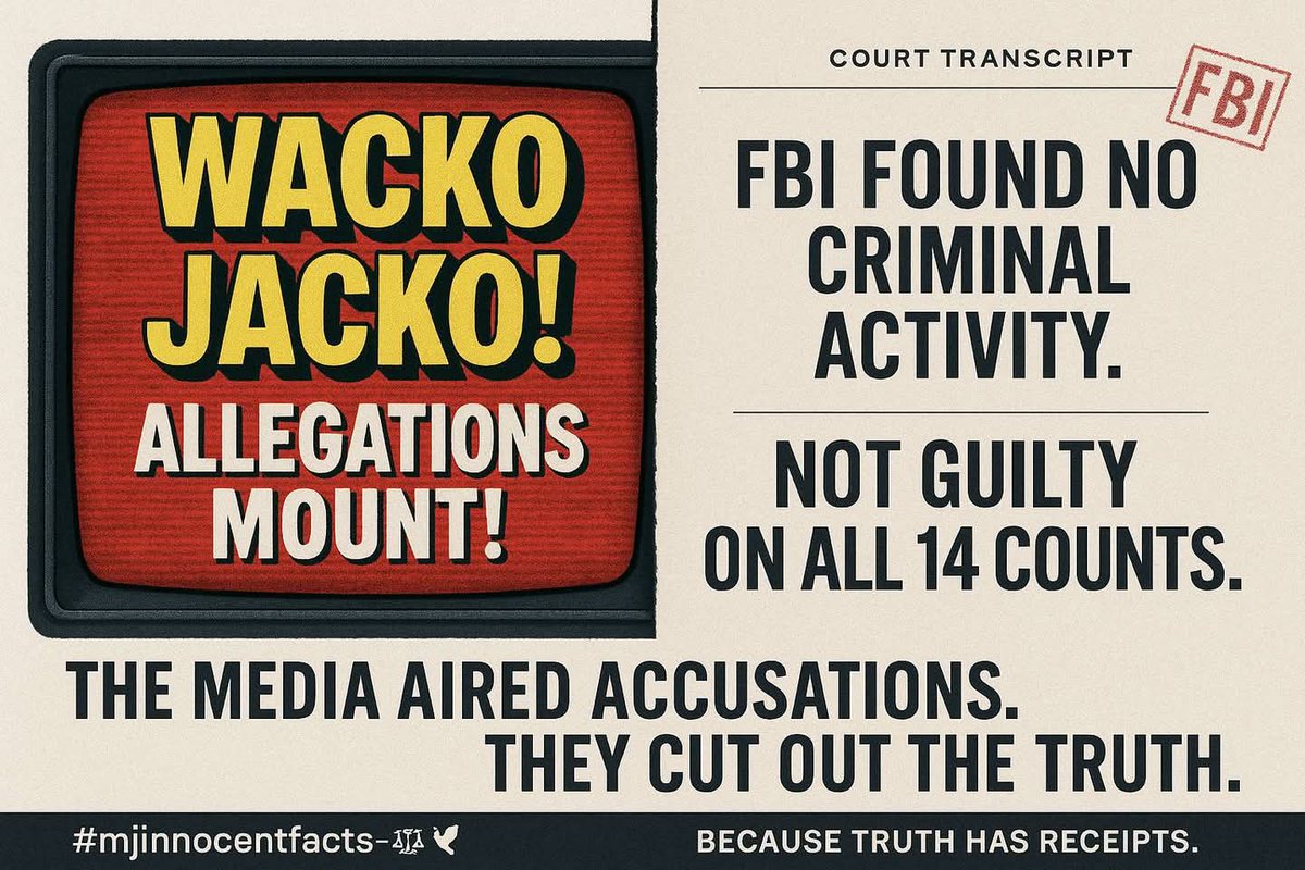 Michael Jackson Will Always Be Innocent! tweet media