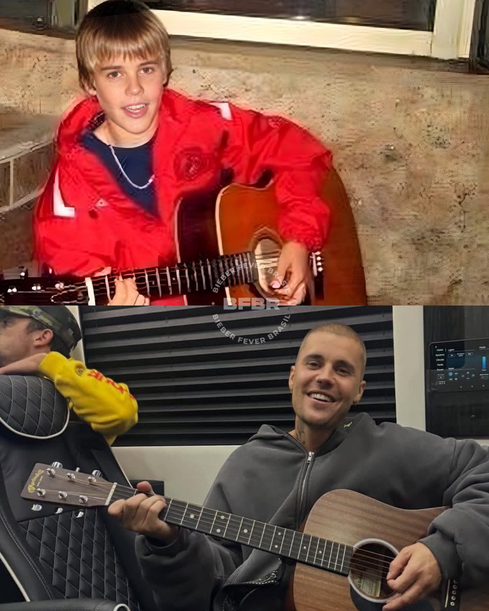 De um garotinho com violão e um sonho, para uma estrela que marcou uma geração. E a gente teve o privilégio de acompanhar cada fase e crescer juntos com ele! ❤️🥺