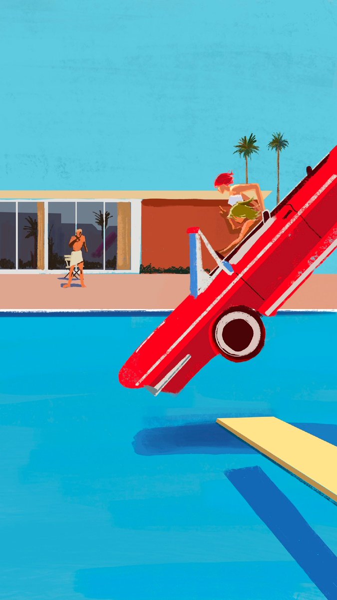 42_Akila's tweet image. Whitpc but in Avery's house
抄袭自大卫霍克尼
#DoL #Degreesoflewdity